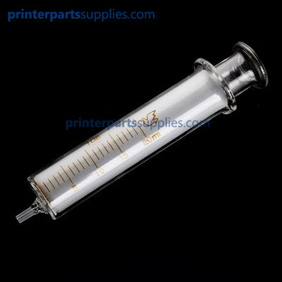 Glass Sringe for Ink Filling Maintenance Variable Size