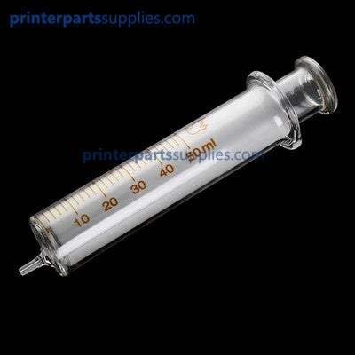 Glass Sringe for Ink Filling Maintenance Variable Size